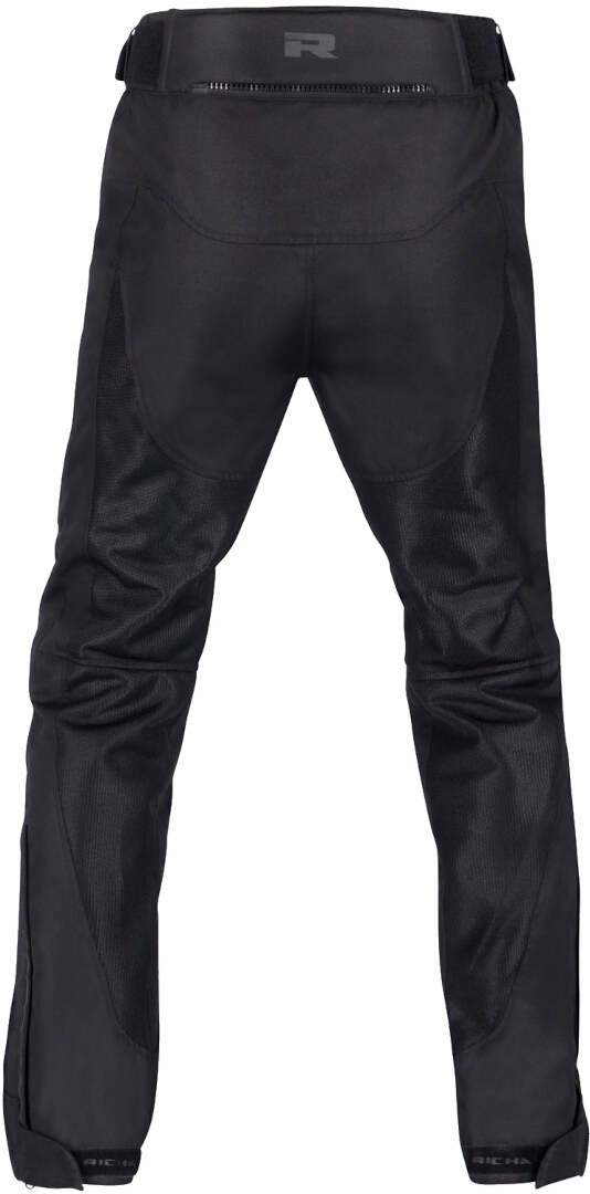 Side view of Richa Airsummer Motorcycle Textile Pants, black, Size 12XL for Men