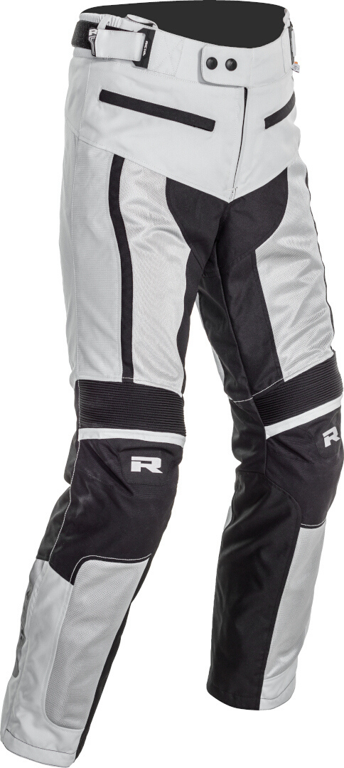 Richa Airvent Evo 2 waterproof Ladies Motorcycle Textile Pants, black-grey, Size S for Women-image-985268446
