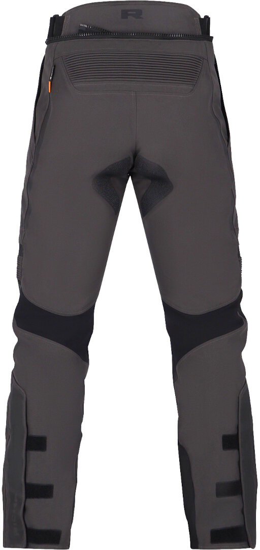 Side view of Richa Cyclone 2 Gore-Tex waterproof Ladies Motorcycle Textile Pants, black-grey, Size 4XL for Women