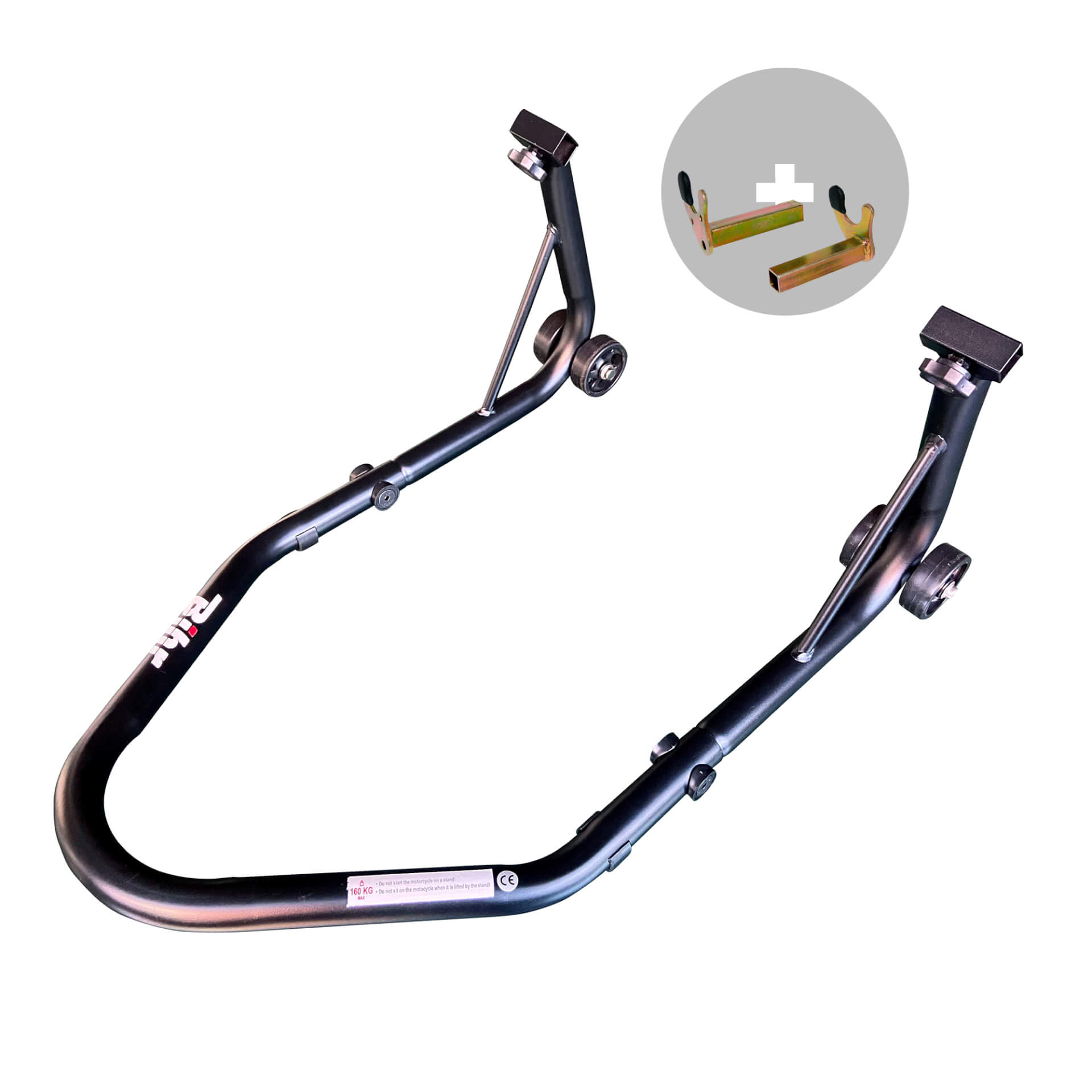 Bihr Support de montage de roue arrière PRO 3, support bobine,