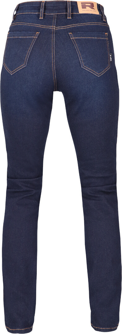Side view of Richa Original 2 Slim Fit Ladies Motorcycle Jeans, blue, Size 40 for Women