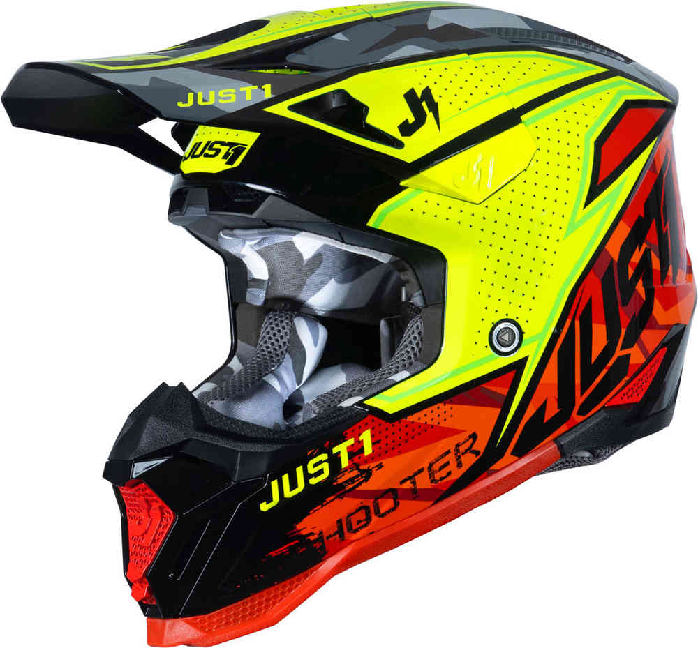 Just1 J40 Shooter Camo Motocross Helm