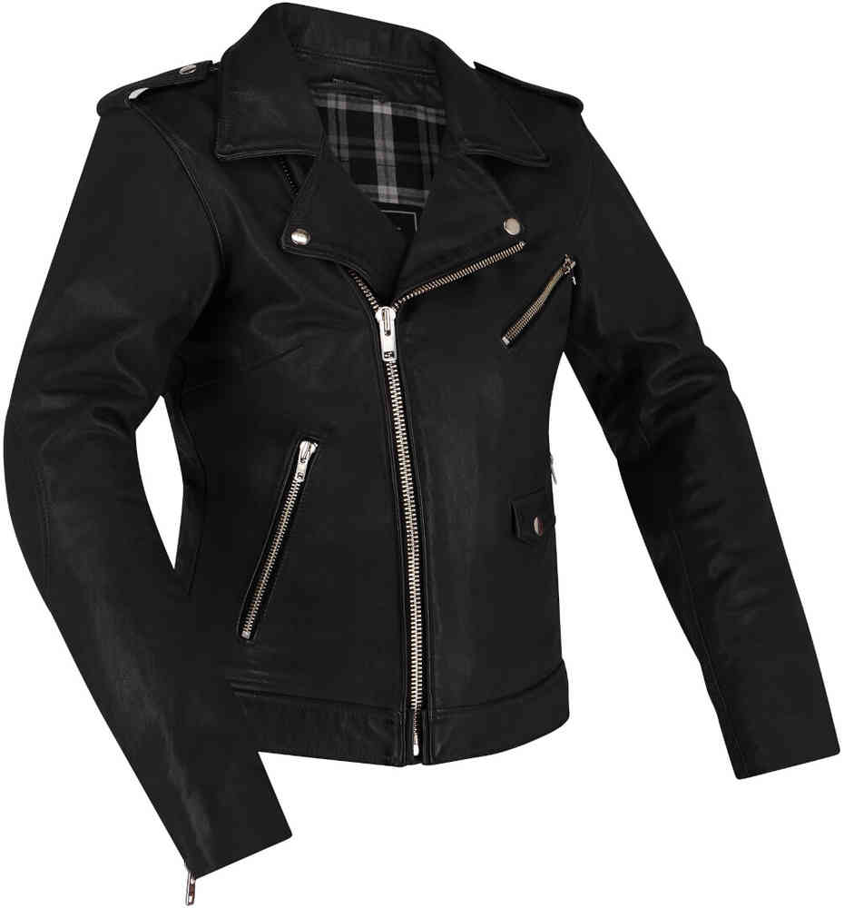 Richa Brighton Chaqueta de cuero de moto para mujer