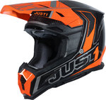 Just1 J22 Carbon Fluo 2.0 Motocross Hjelm