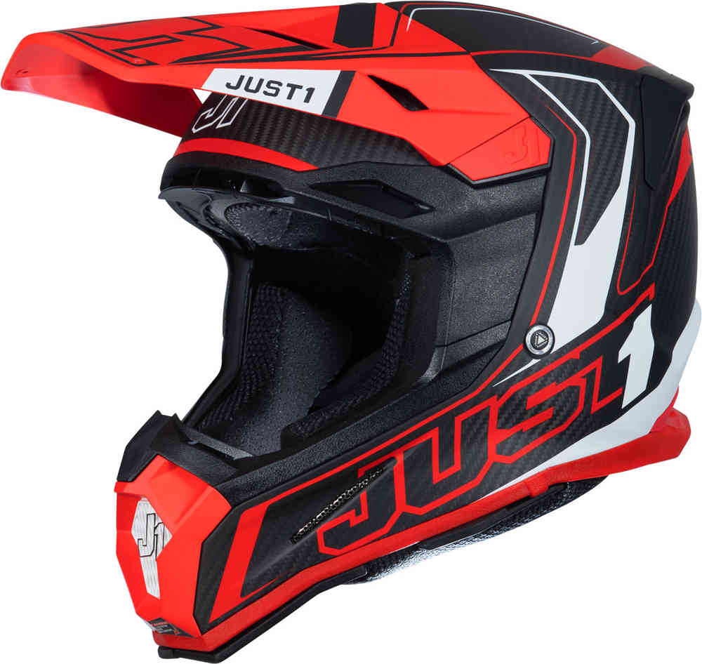 Just1 J22 Carbon Fluo 2.0 Casco da motocross