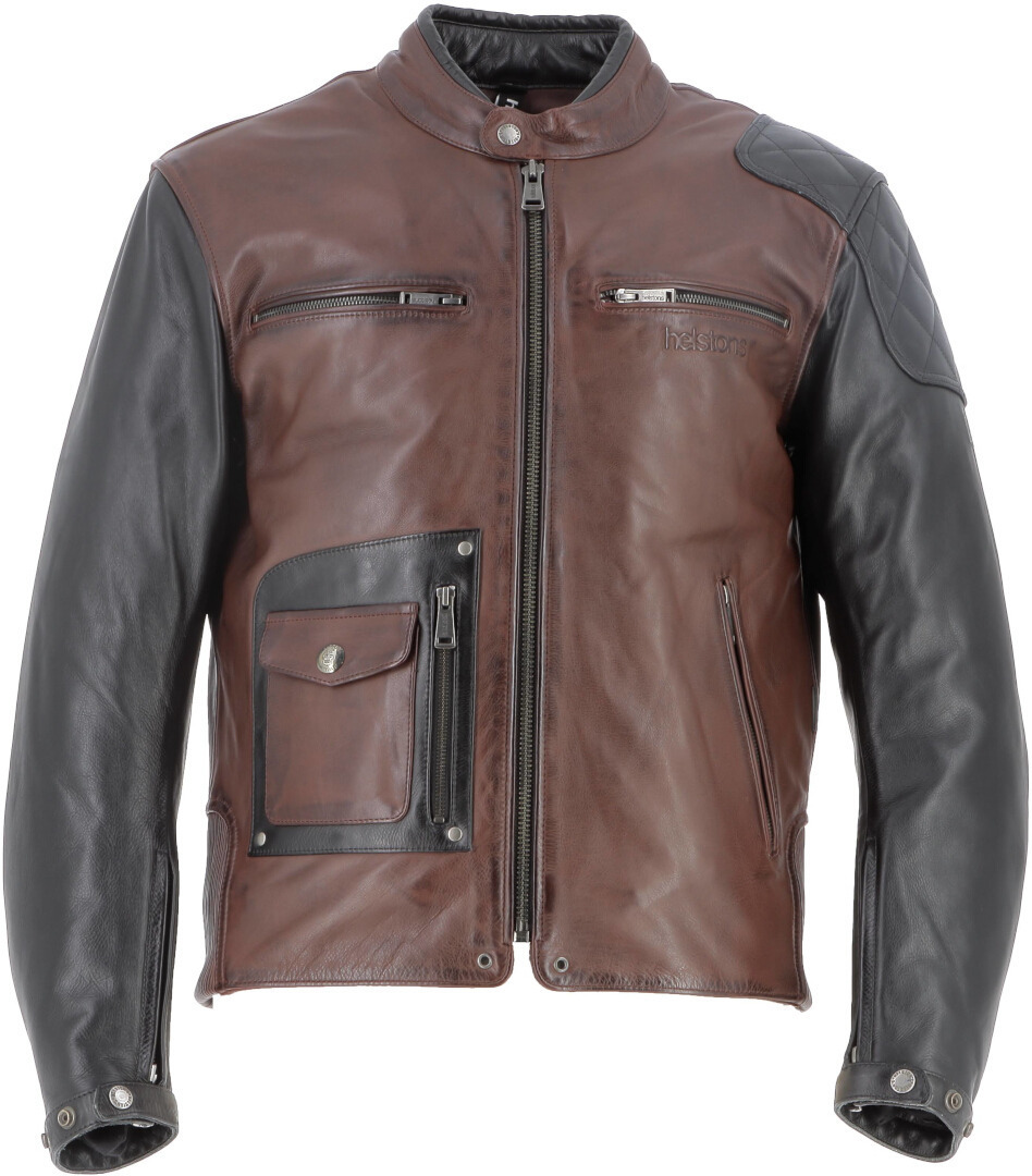 Helstons Johnson Blouson en cuir de moto