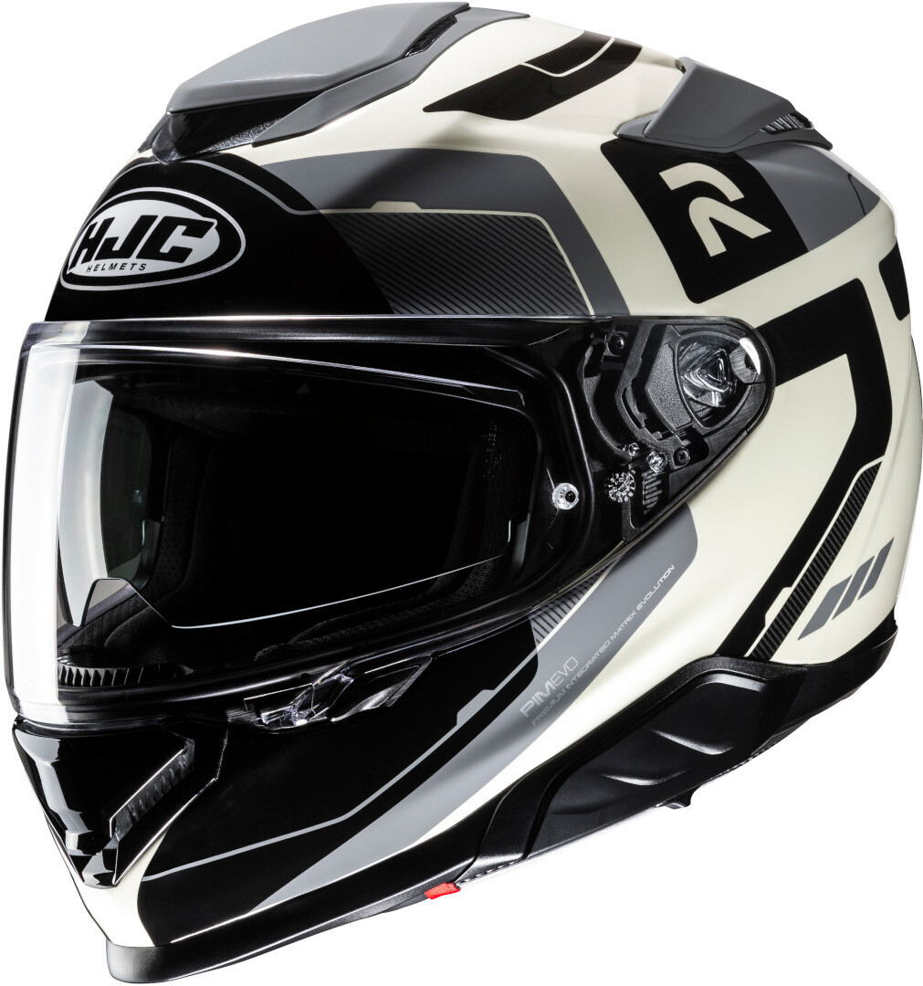 HJC RPHA 71 Cozad Шлем Черный/Белый/Серебристый XS (54/55) 