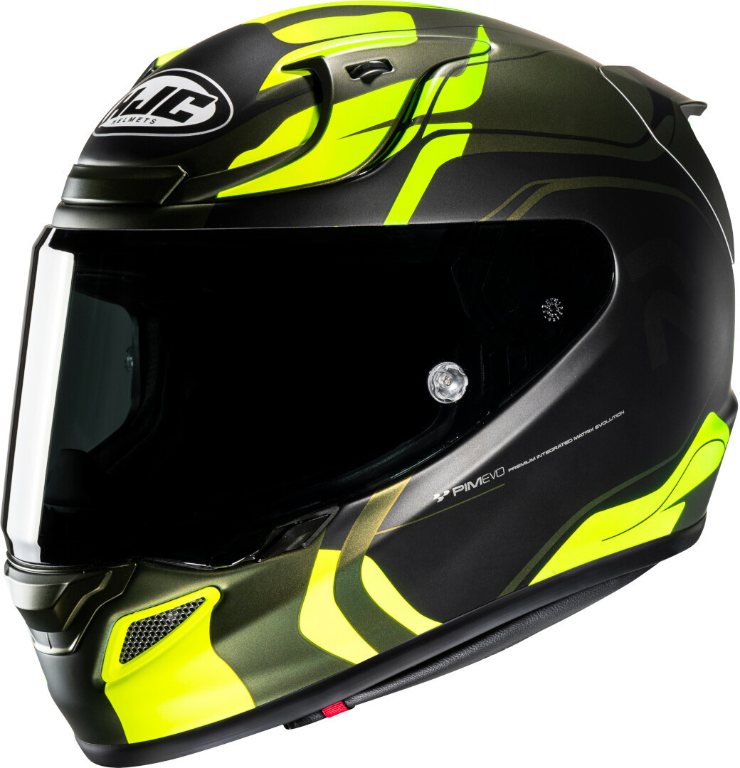 HJC RPHA 12 Lawin Шлем Черный/неоновый желтый S (55/56) 