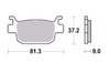 Preview image for Brembo S.p.A. Street Sintered Metal Brake pads - 07GR93SP