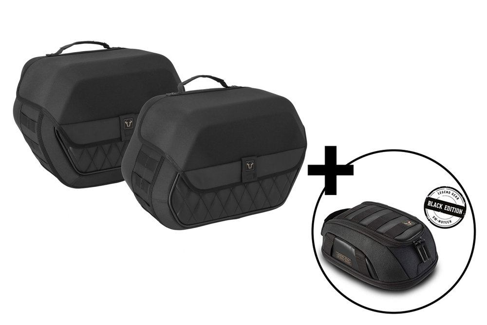 SW-Motech Black Week package LG side bag system LH1/LH1 - 2x 19.5L. Bonneville Speedmaster (18-).