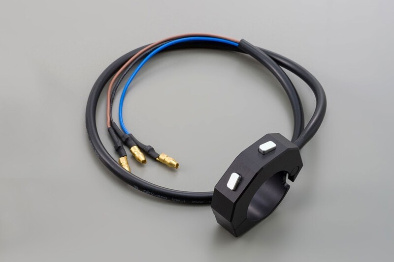 Daytona Strömställare CNC 2 Knapp för Velona - Svart