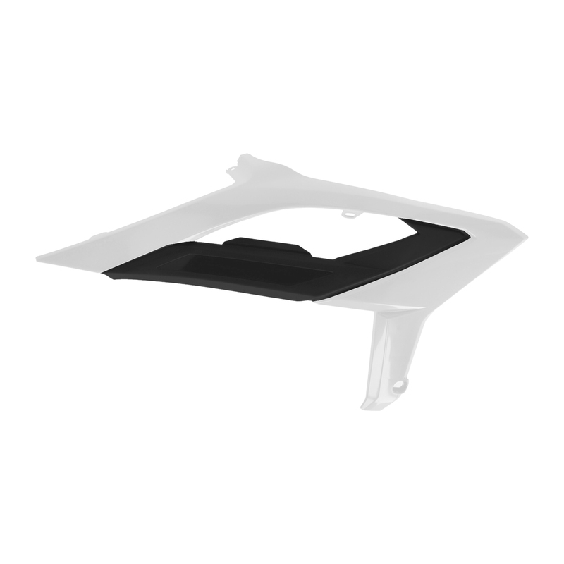 Polisport KTM Radiator Scoops SX SXF 2007 - 2010 EXC EXCF 2008 - 2011, White main image 1