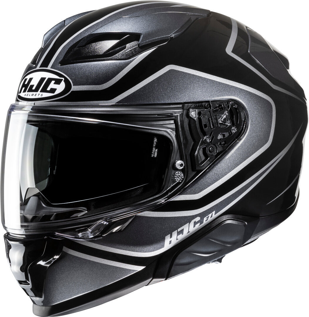 HJC F71 Idle Шлем Черный/Серый/Серебристый S (55/56) 