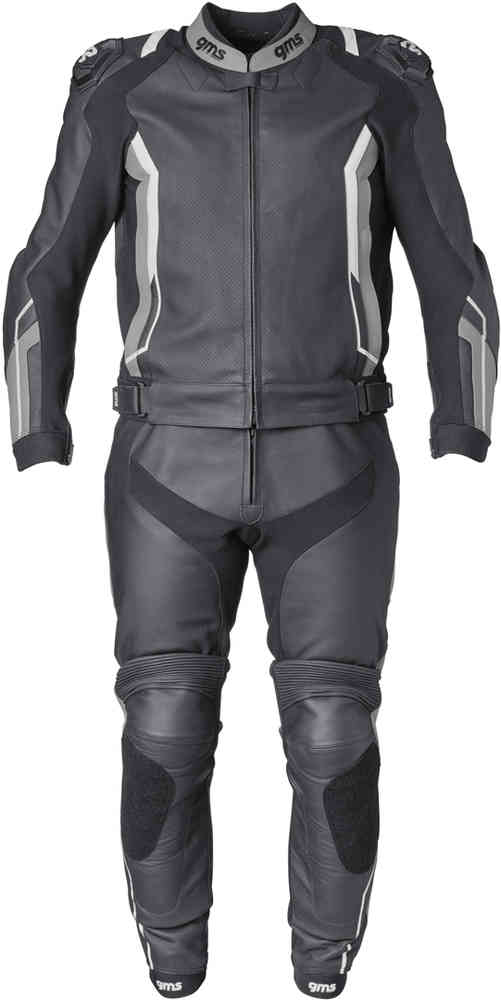 GMS GR-1 Tvådelad motorcykel läder kostym