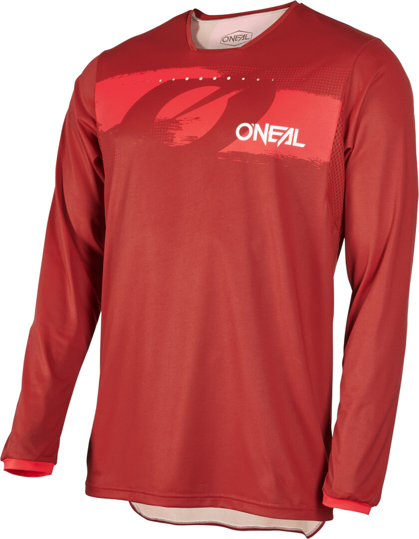 Oneal Element FR Hybrid V.24 Fahrrad Jersey, rot, Größe S für Männer