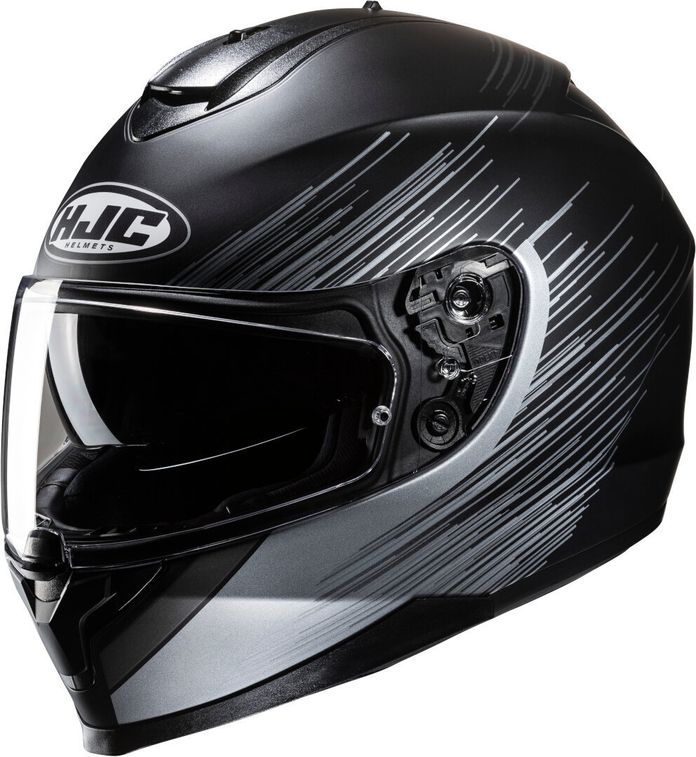HJC C70N Sway Шлем Черный/Серебристый XS (54/55) 