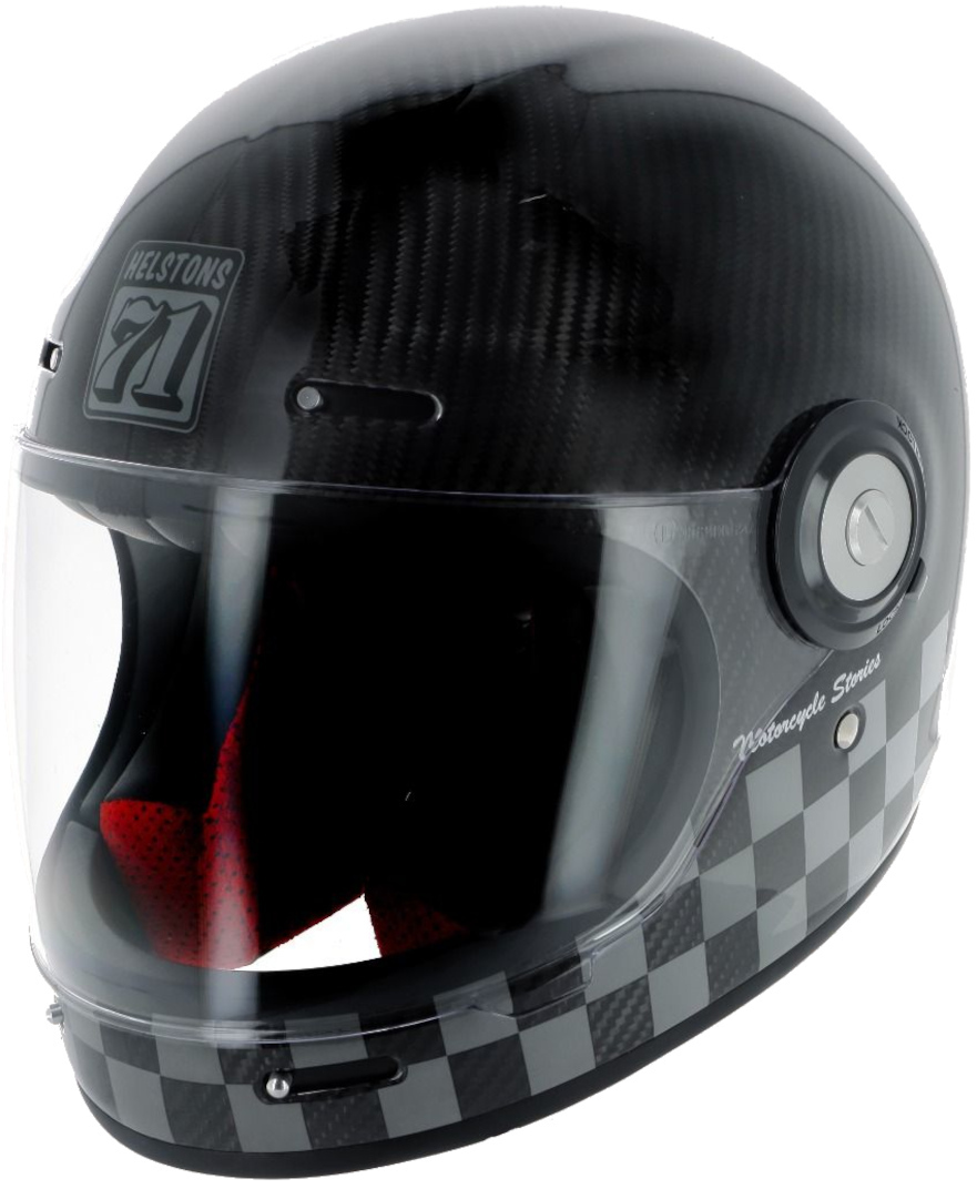 Helstons Course Full Face Carbon ヘルメット - ベストプライス