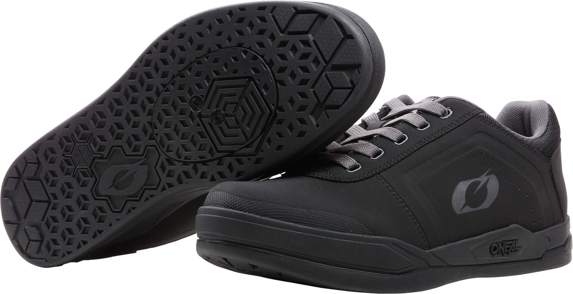 Side view of Oneal Pinned SPD V.22 Shoes, black-grey, Size 46 for Men