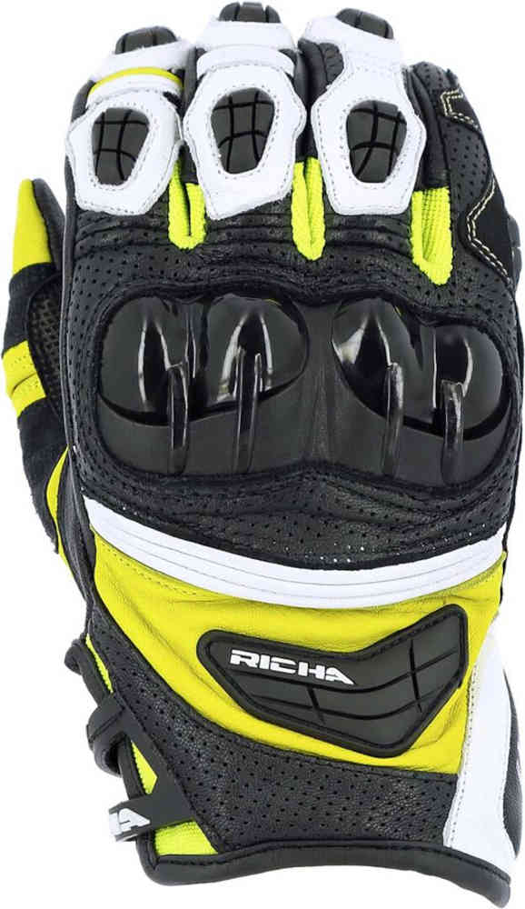 Richa Stealth perforierte Motorrad Handschuhe
