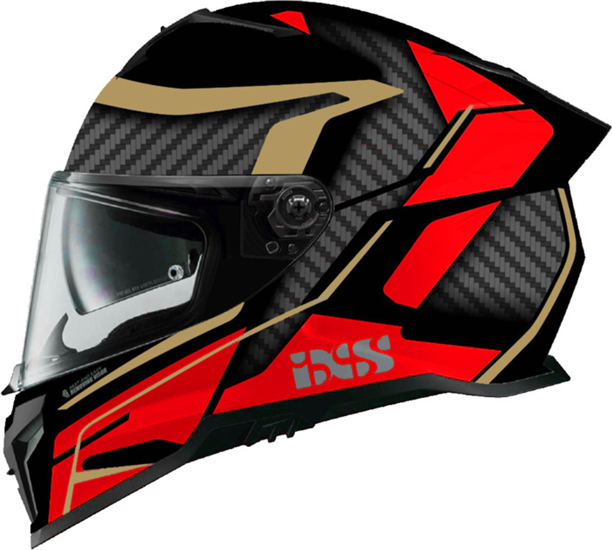 IXS iXS912 SV 2.0 Blade Шлем Черный матовый/Красный XXL (63/64) 