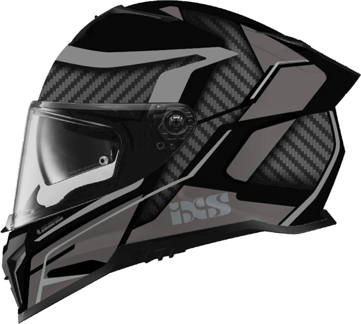 IXS iXS912 SV 2.0 Blade Шлем Черный матовый/Серебристый XL (61/62) 