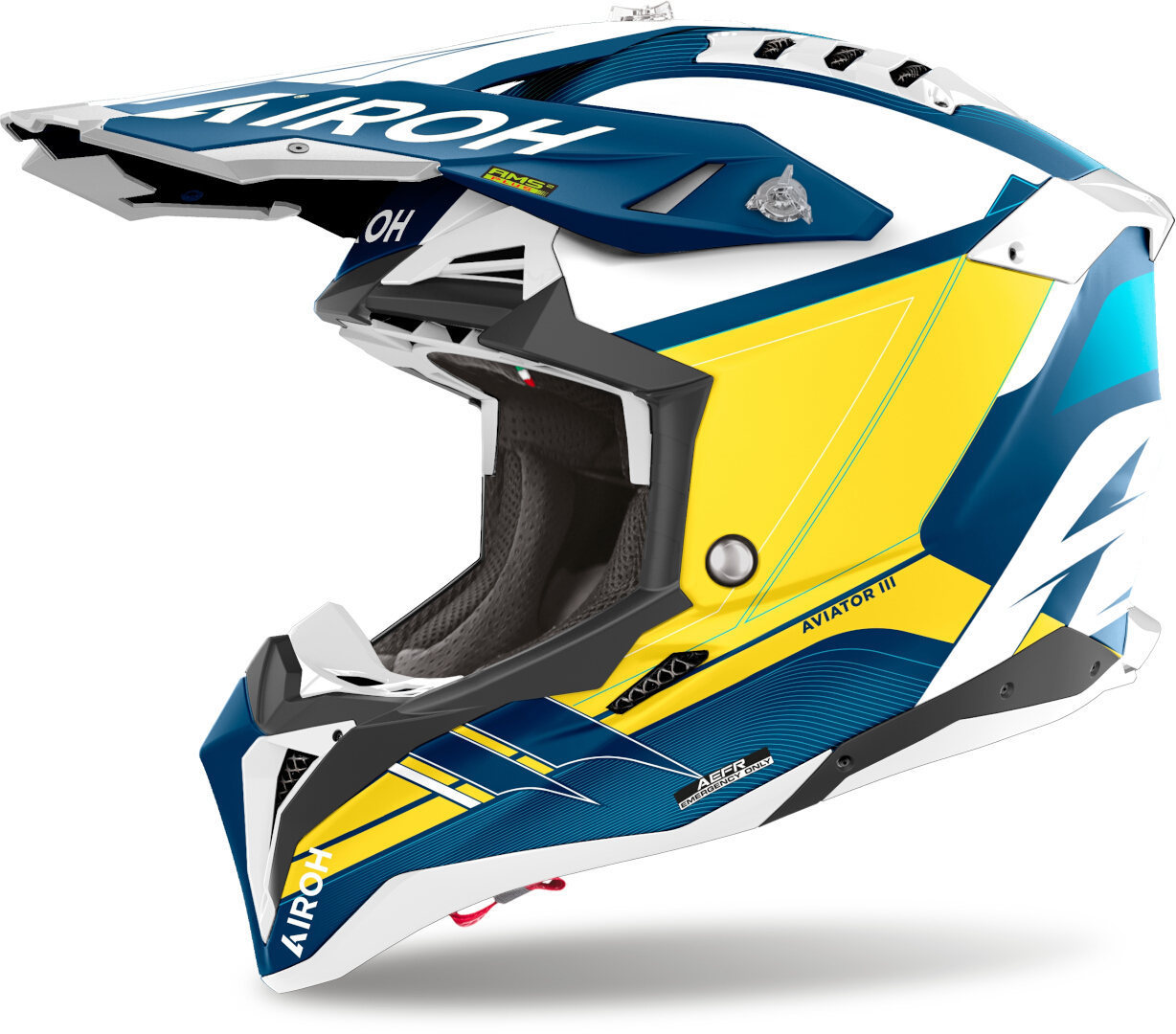 Airoh Aviator 3 Saber Шлем для мотокросса