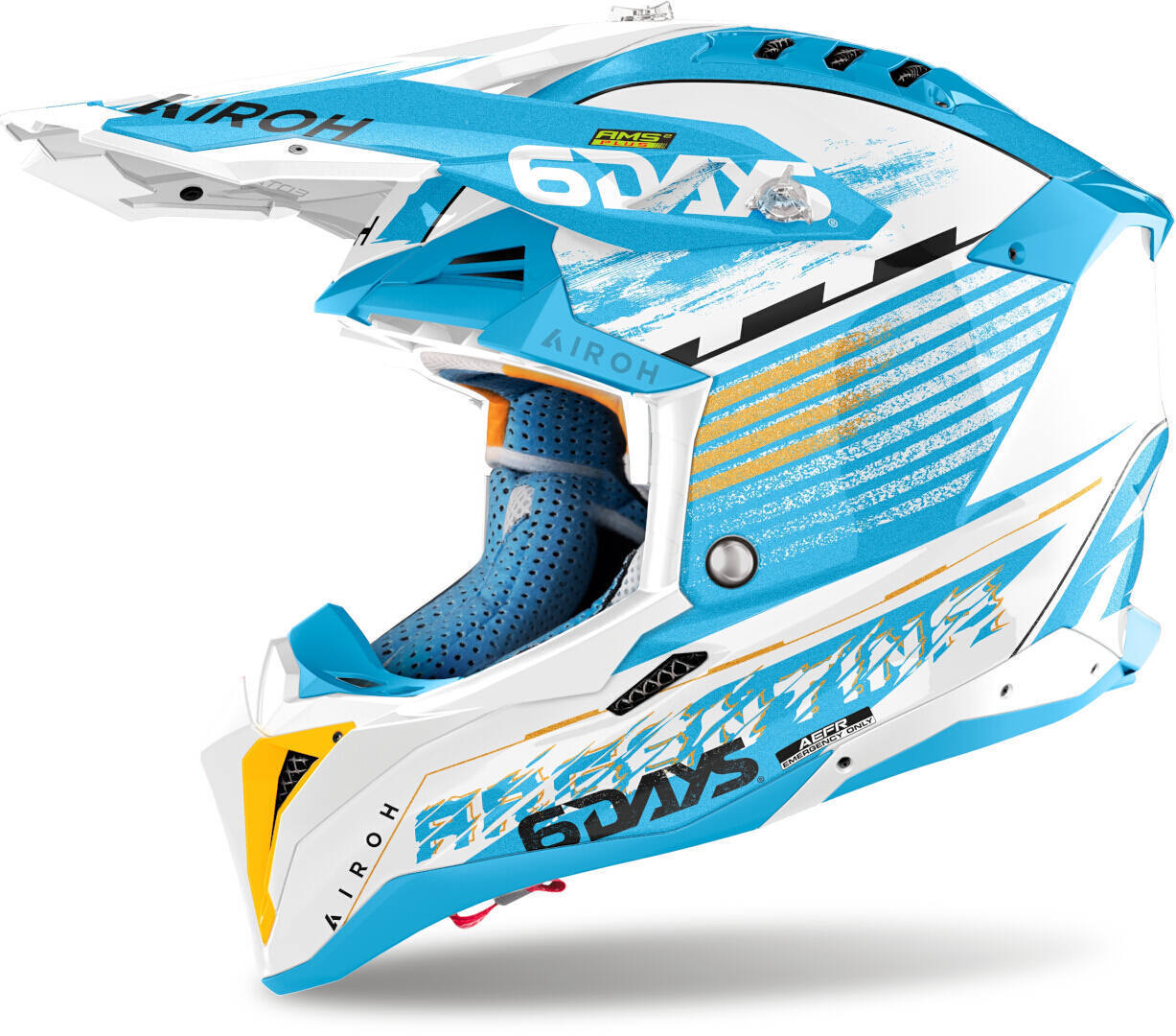 Airoh Aviator 3 Sixdays Argentina Casque de motocross