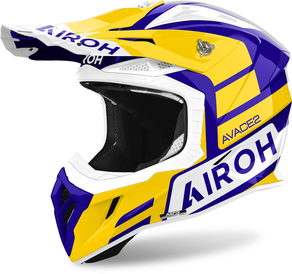 AIROH AVIATOR ACE 2 SAKE YELLOW GLOSS HELMET