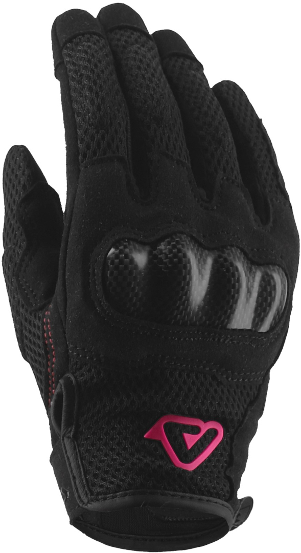 Acerbis Ramsey My Vented Ladies Motorbike Gloves, black-pink, Size M for Women-image-822408291