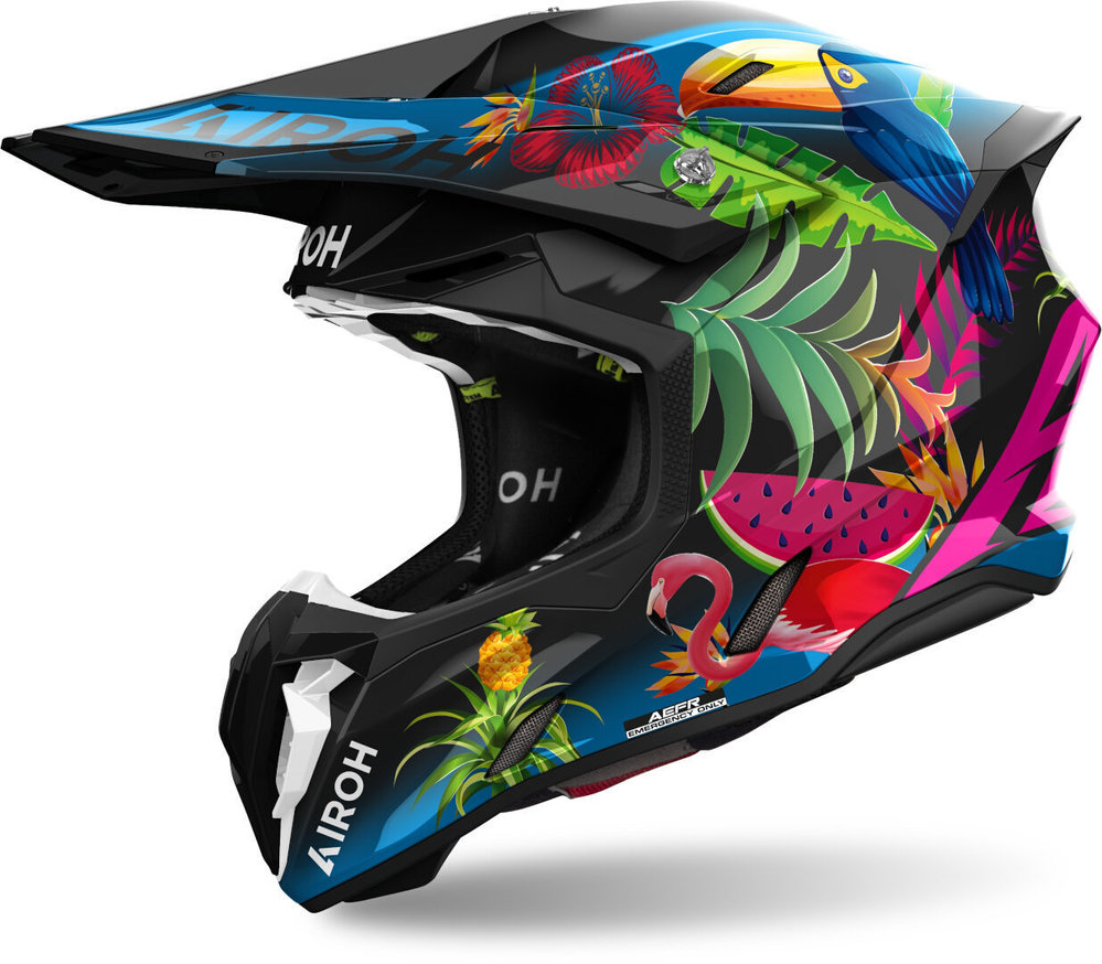 Airoh Twist 3 Amazonia Motorcross Helm