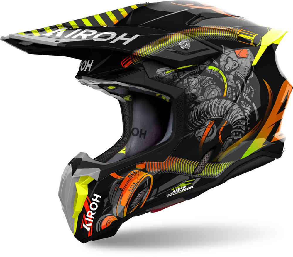 Airoh Twist 3 Toxic Motocross Helmet