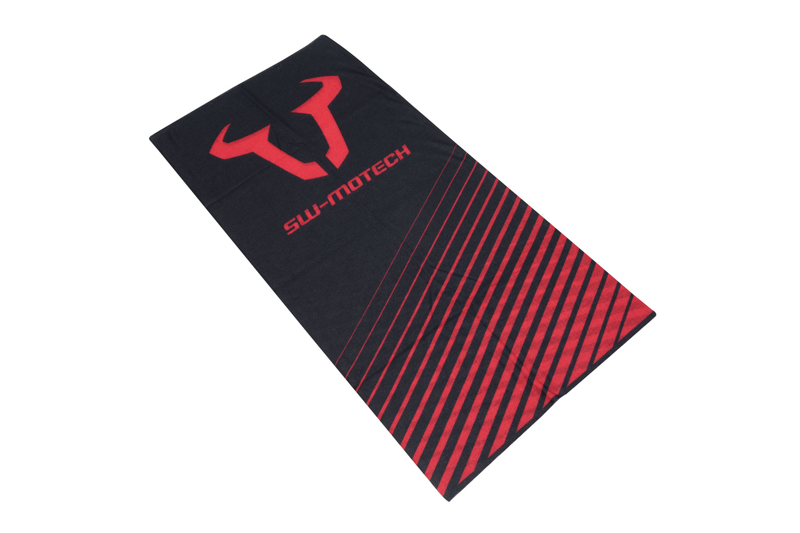 SW-Motech 50 x 25 cm. Noir/Rouge. 100% polyester. Continu.