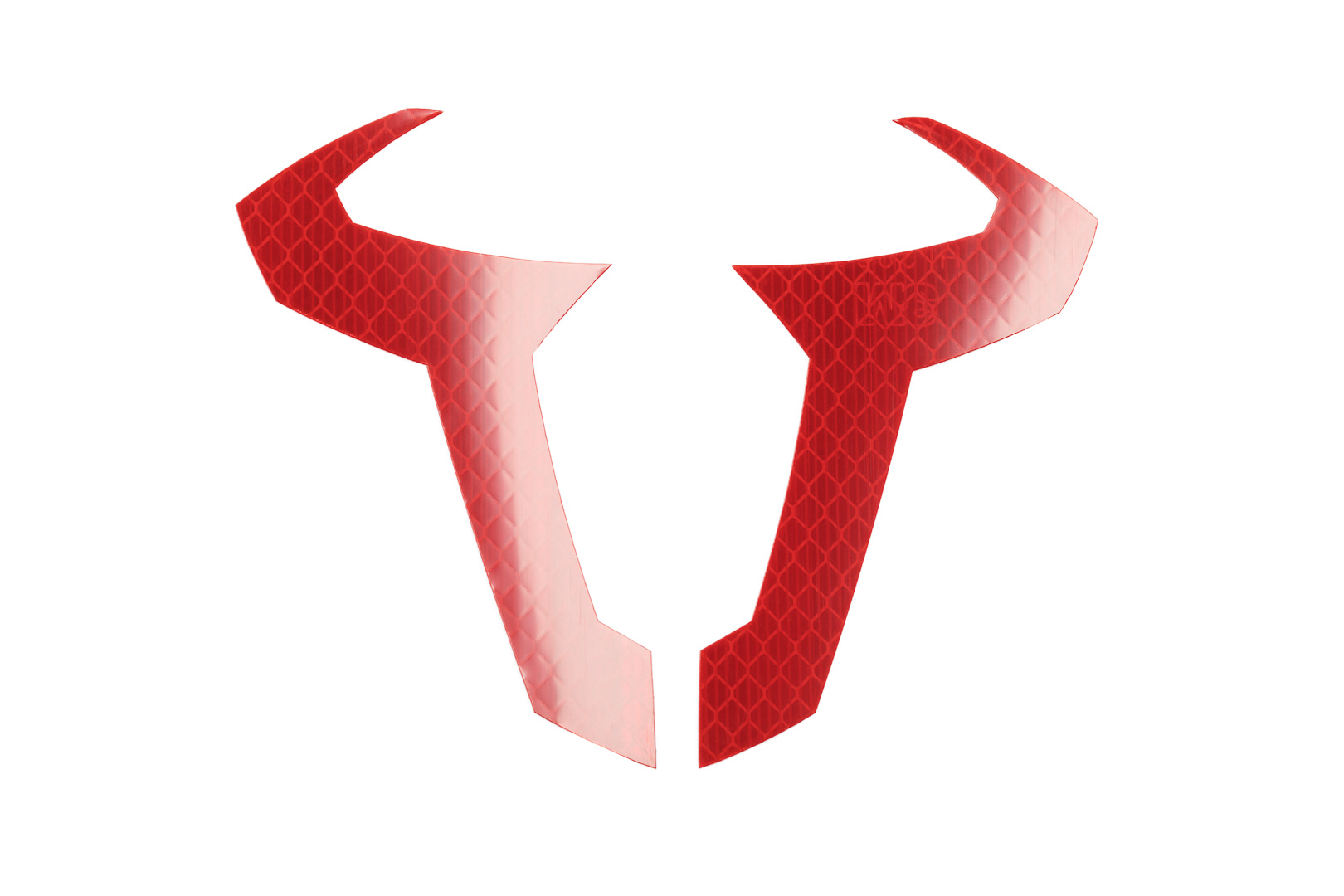 SW-Motech 130 x 97 mm. Réfléchissant. Rouge.
