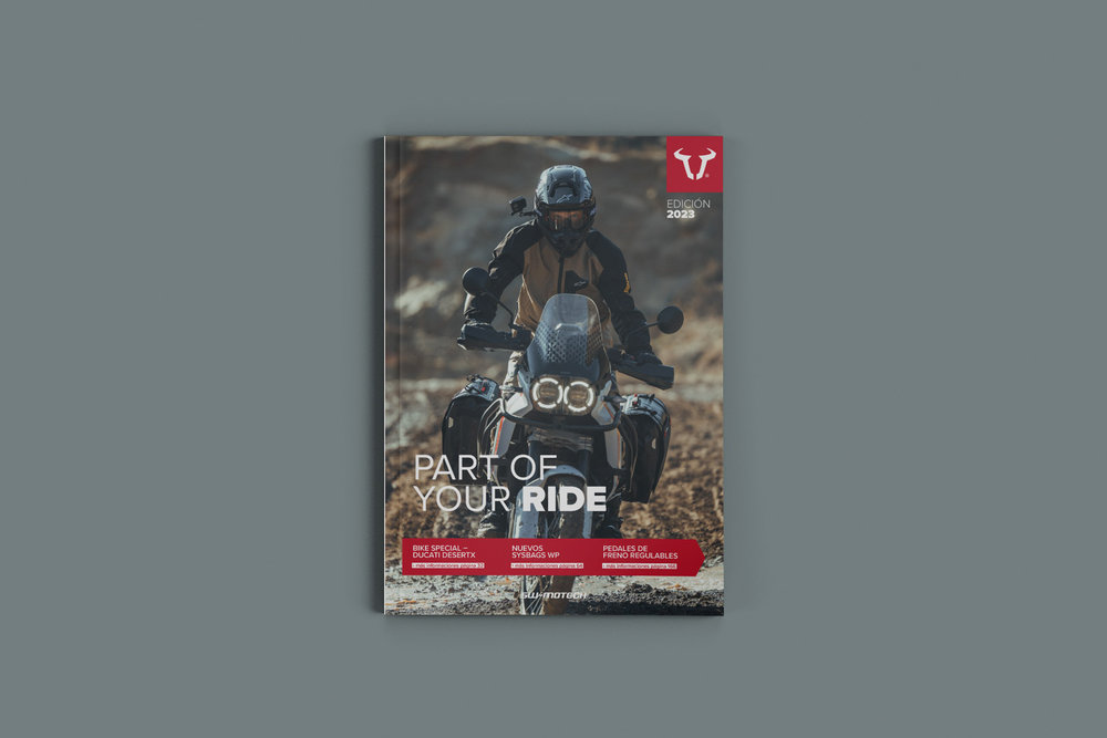 SW-Motech Katalog SW-MOTECH 2023 - wersja hiszpańska. 21,0 x 29,7 cm. 200 stron.