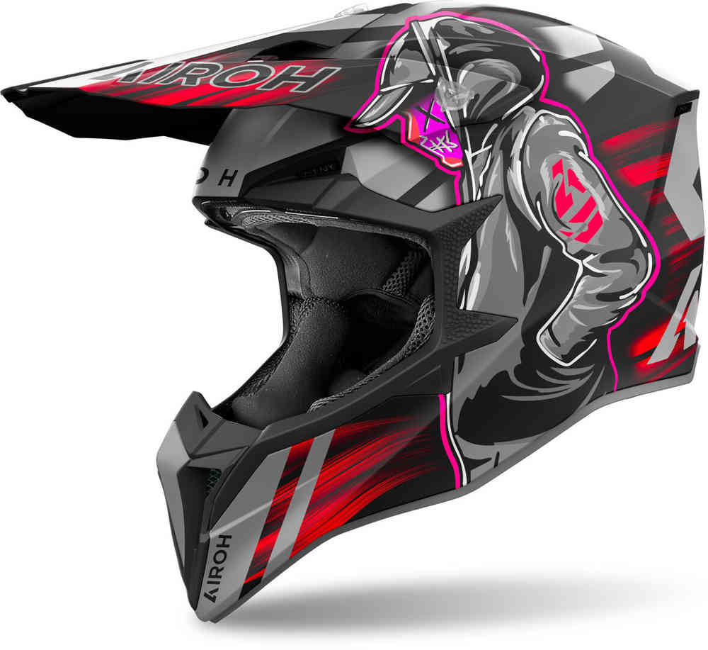 Airoh Wraaap Cyber Motocross Helm