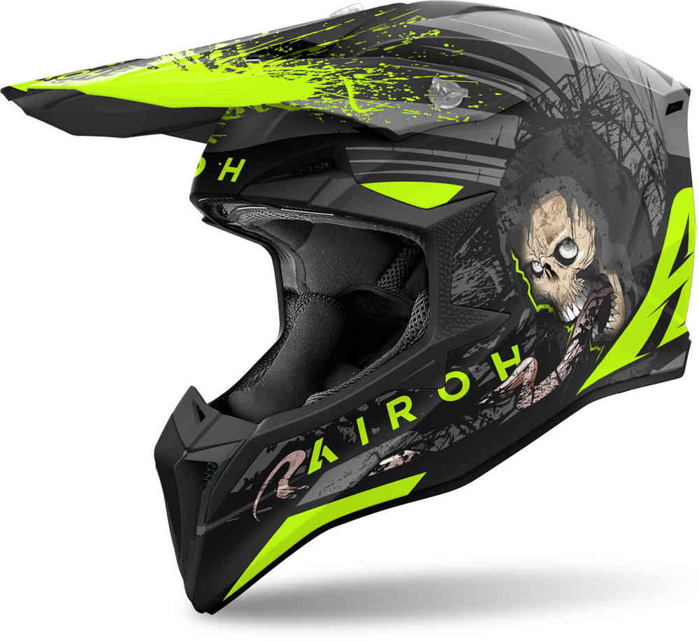 Airoh Wraaap Darkness Kask motocrossowy