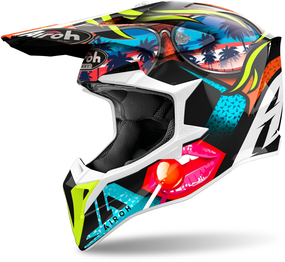 Airoh Wraaap Lollipop Casque de motocross
