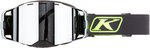 Klim Edge Focus Asphalt Hi-Vis Snowmobile Goggles