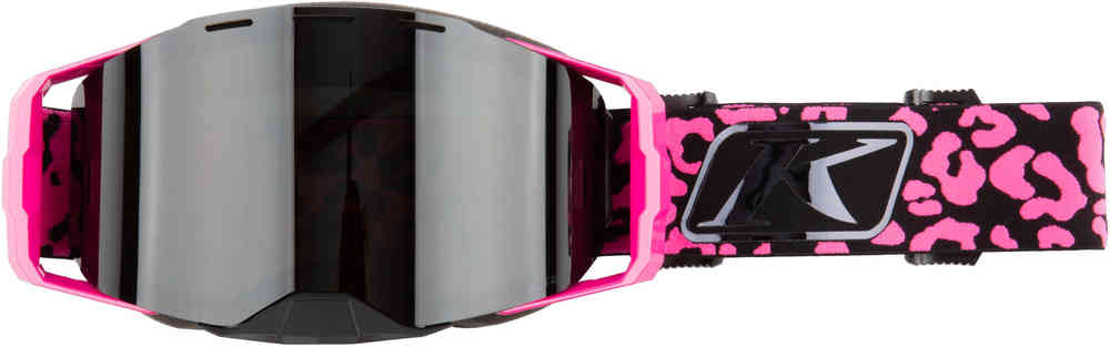 Klim Edge Focus Knockout Pink Gafas para motos de nieve