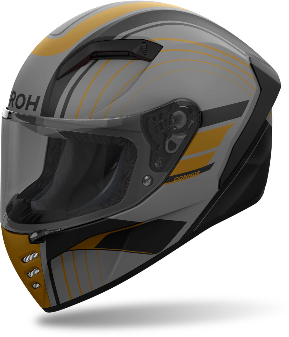 Airoh Men's Black Connor Achieve Helmet, Size L For