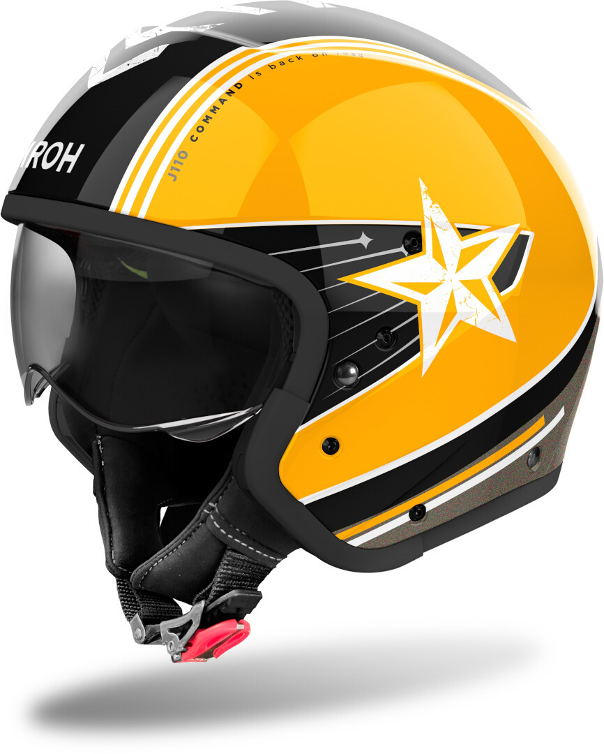 Casque Airoh J110 Command Gloss | Motocross, Enduro, Trail
