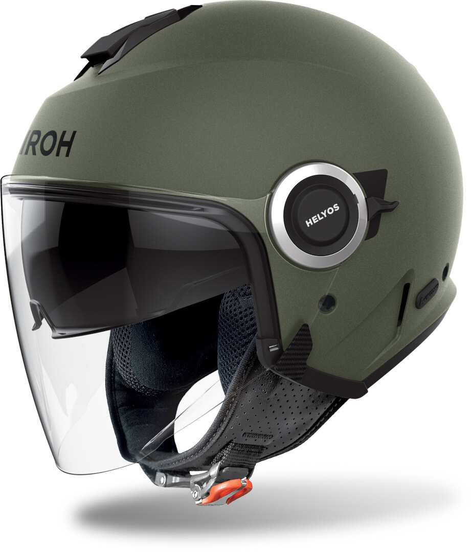 Airoh Men's Green Helyos Color 06 Jet Helmet, Size L For