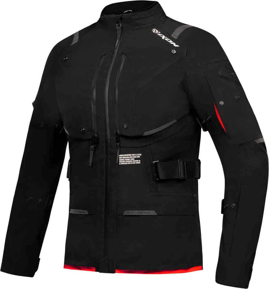 Ixon M-Skeid Veste textile imperméable à l’eau pour dames de moto