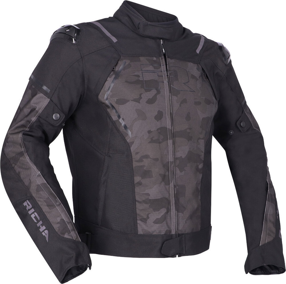 Richa Vendetta Camo vattentät motorcykel textil jacka