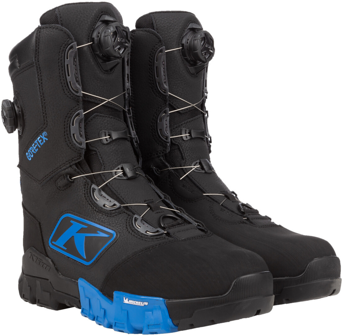 Klim Adrenaline Pro S GTX BOA Ботинки для снегоходов Черный/Синий 8 