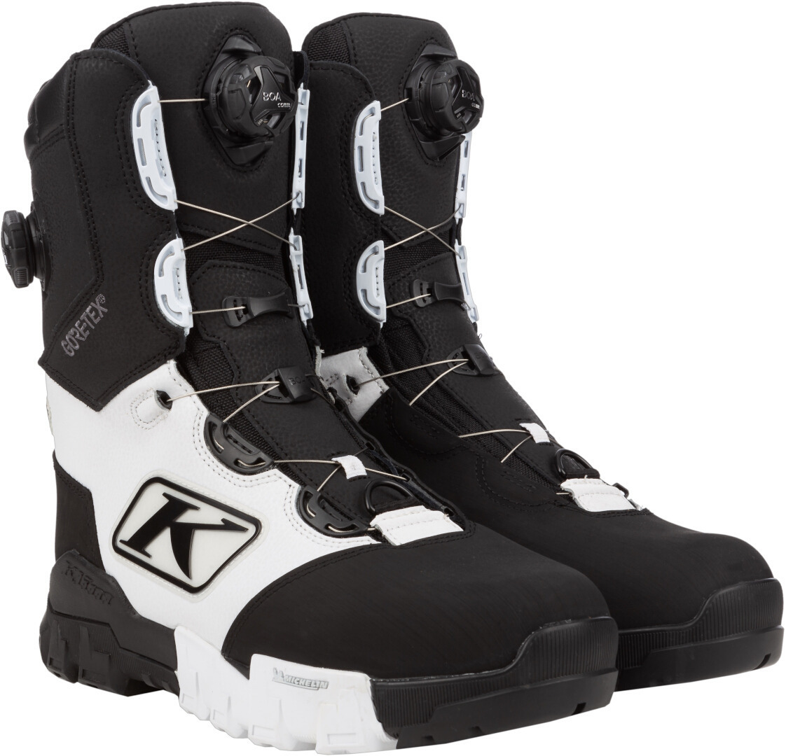 Klim Adrenaline Pro S GTX BOA Ботинки для снегоходов Черный/Белый 8 
