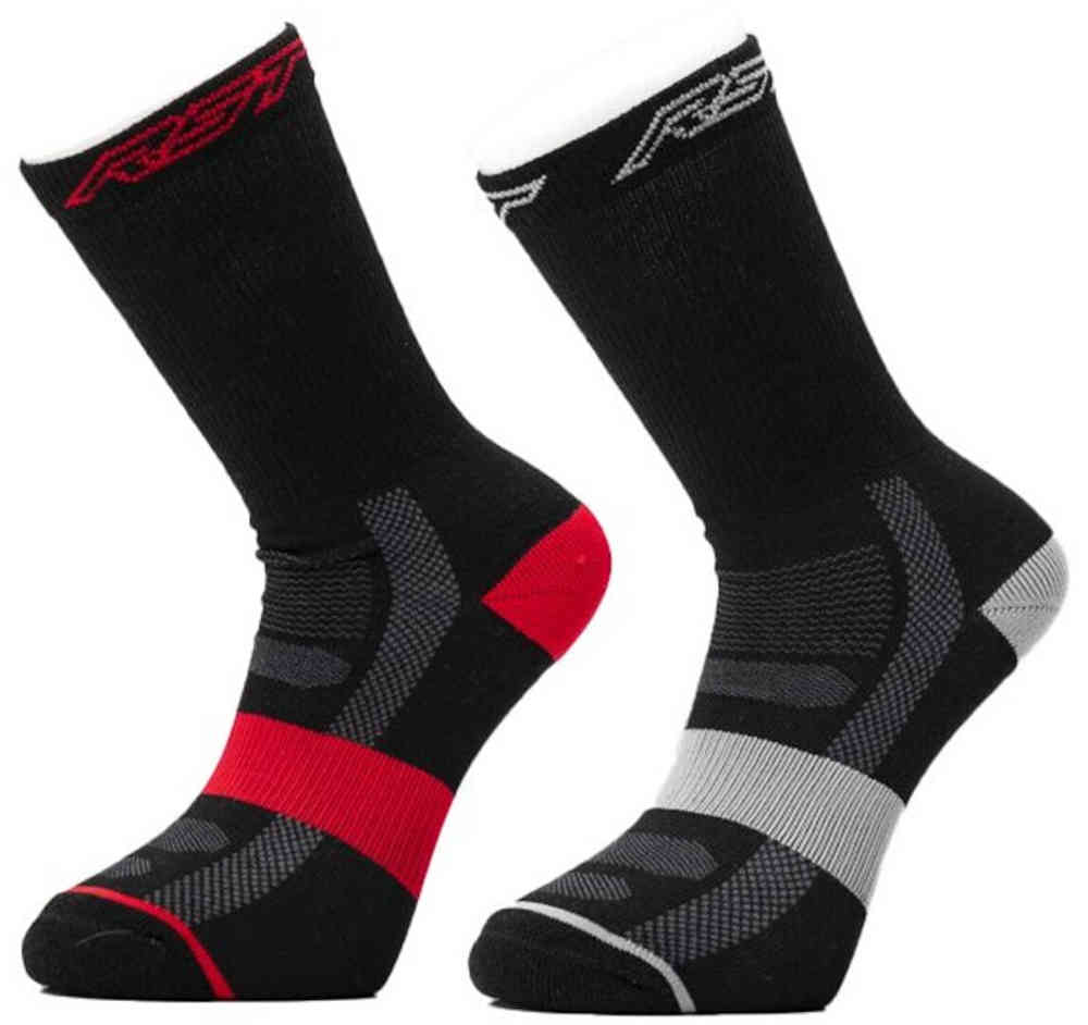 RST Multicolor Lot de 4 chaussettes de moto