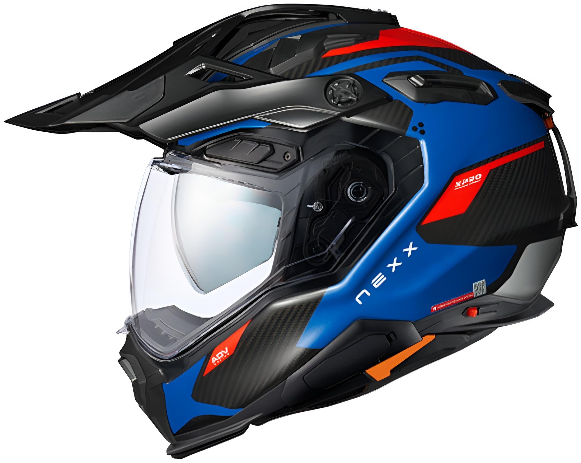 Nexx X.WED 3 Keyo Carbon 22-06 Шлем для мотокросса Черный/Красный/Синий XXL (63/64) 