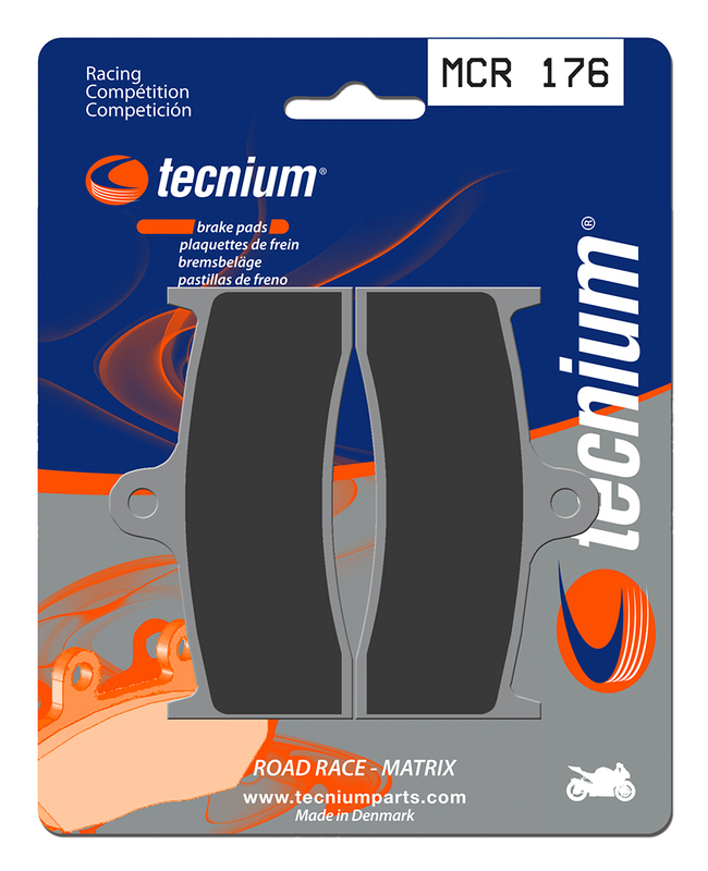 TECNIUM Racing Bromsbelägg i Metall - MCR176