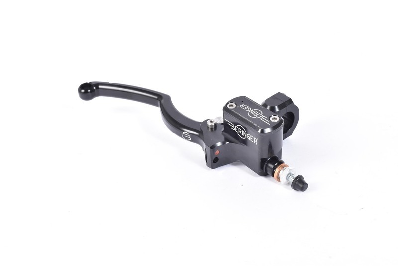 Beringer Classic Harley Axial Brake Master Cylinder Ø20,5mm Integrated Reservoir Black (Type A Lever - 16cm Black)